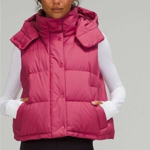 Lululemon Wunder Puff Vest in the color Liche size 2